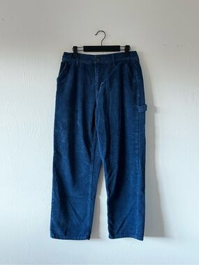 RSQ Men's Corduroy Pants - Navy Blue